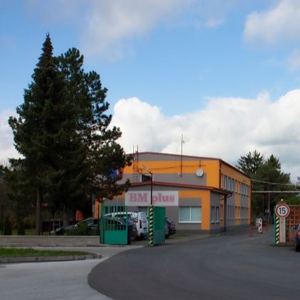 Pohled na stup do firmy BM plus Holešov 