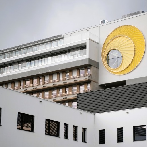 Pohled na nástavbu Hematoonkologického oddělení 