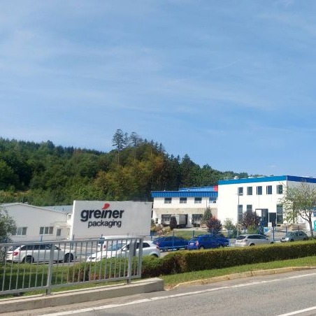 Reference firmy SPEDOS - Pohled na Greiner Packaging Slušovice 